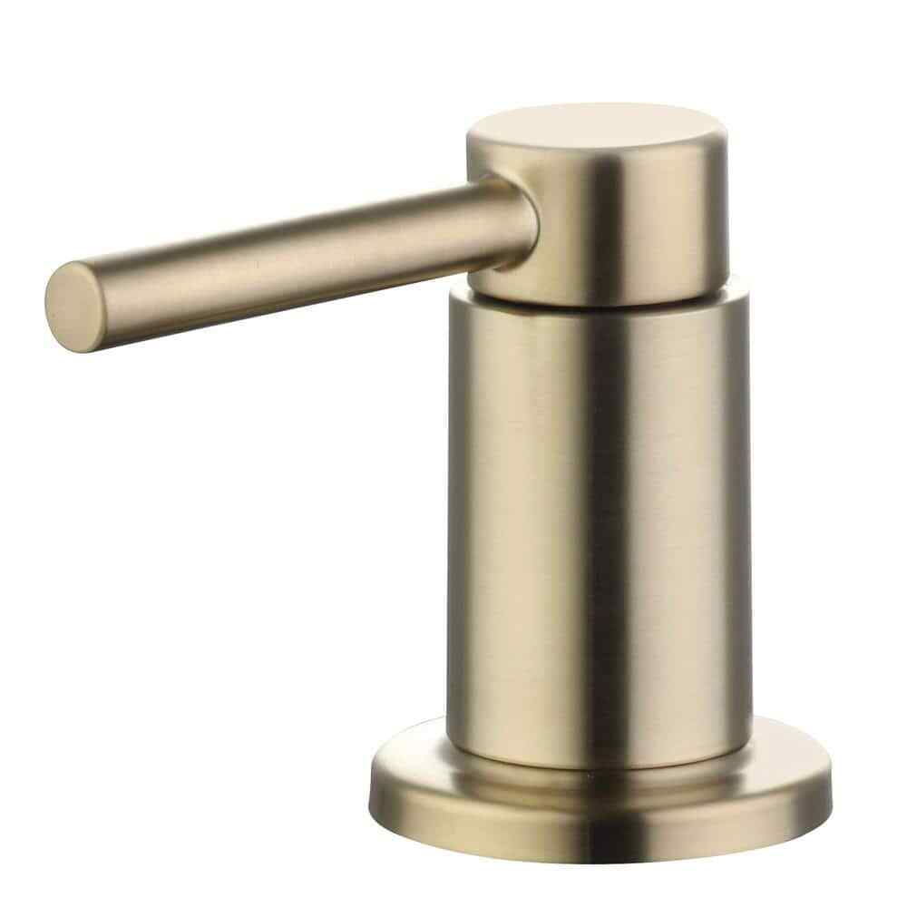 Glacier Bay Dorind 8 in. Widespread 2-Handle High-Arc Bathroom Faucet Matte Gold