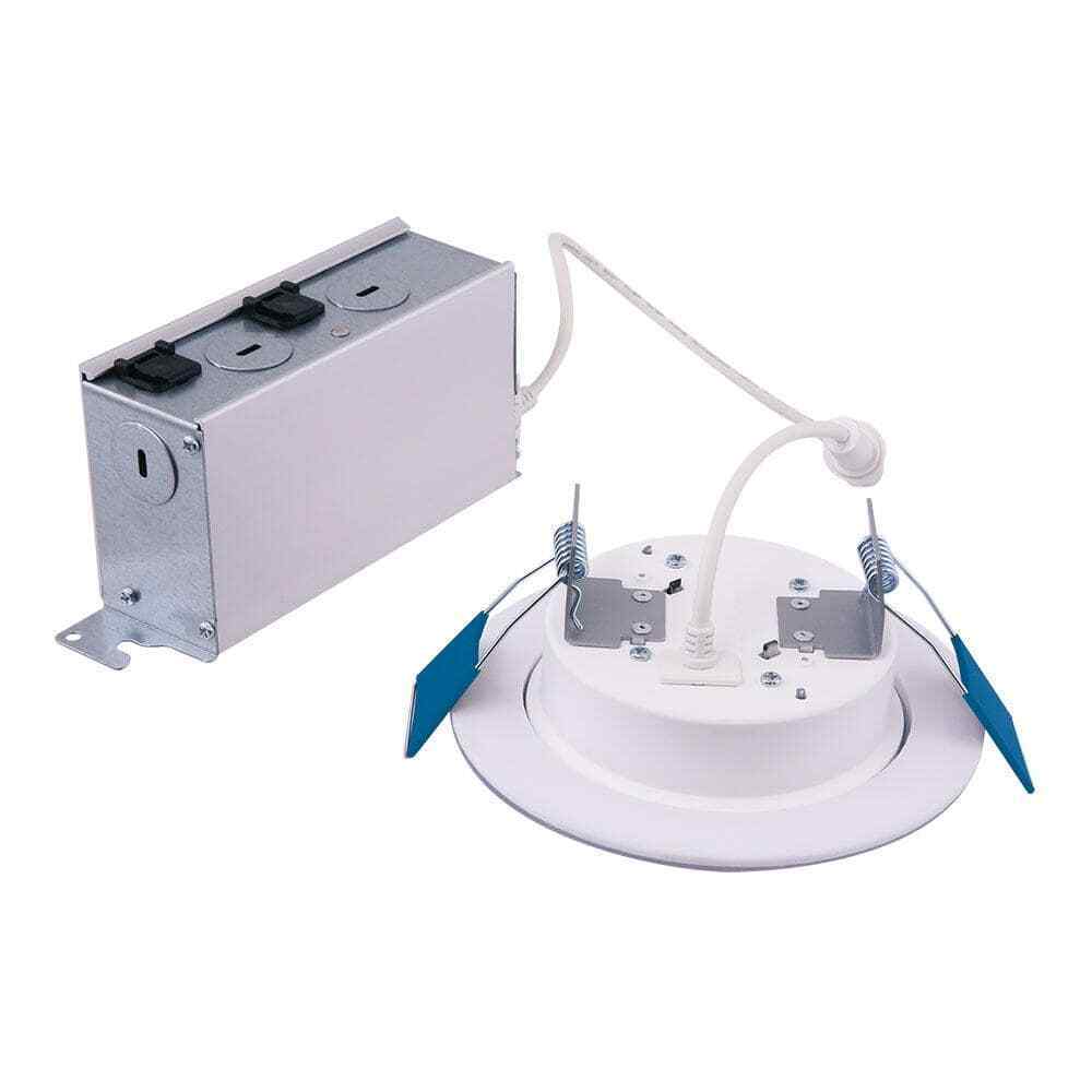 HALO RL4-DM 4 in. White LED Recessed Night Light Retrofit Module Kit
