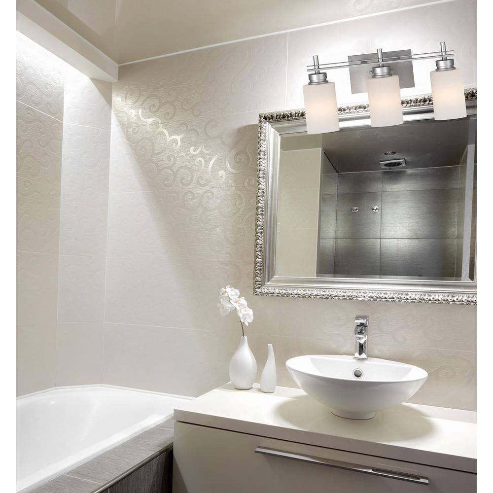 Volume Lighting Carena Indoor Nickel Bath Vanity Wall Mount Sconce Light