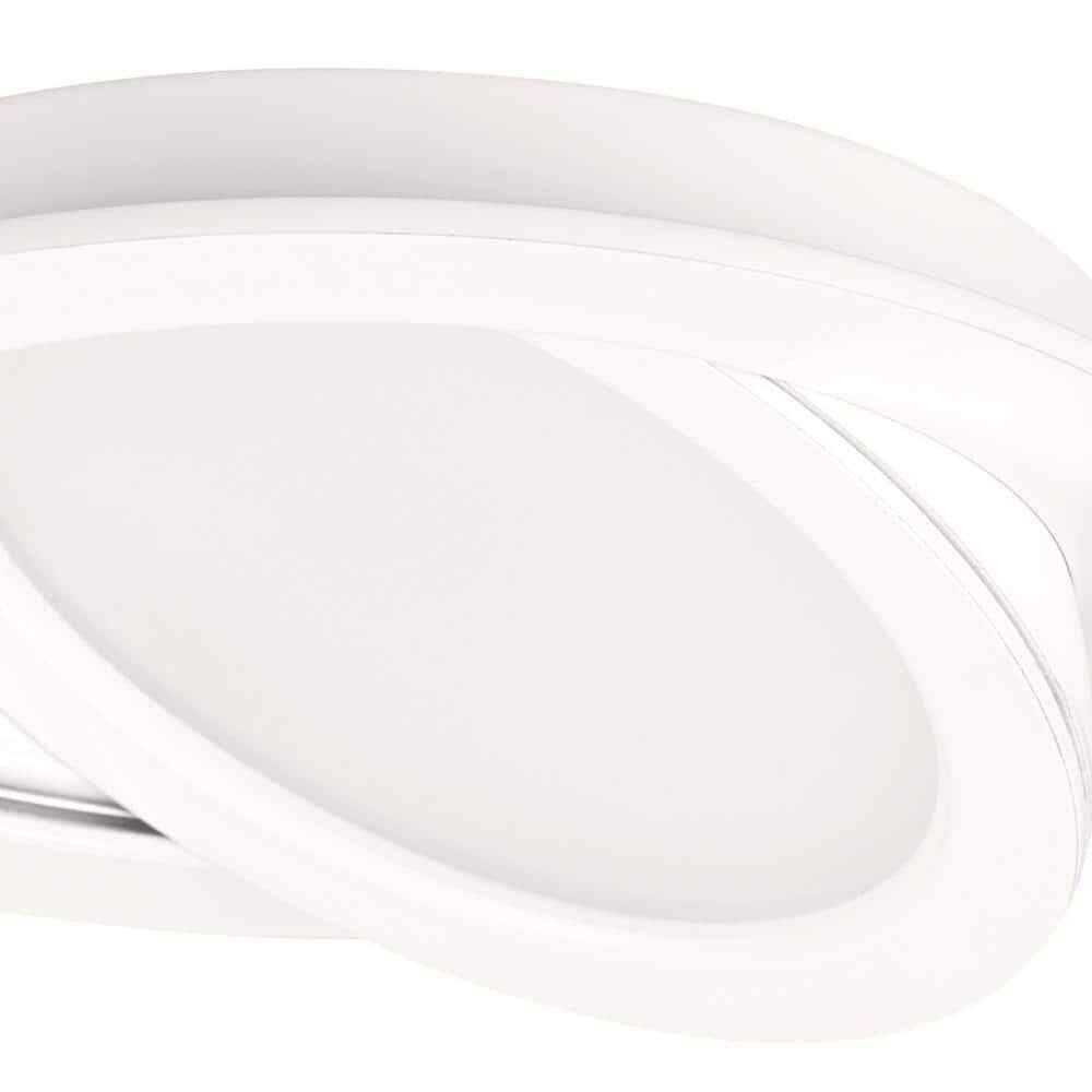 Commercial Electric 4 in. Selectable Color Canless Recessed Integrated LED Kit