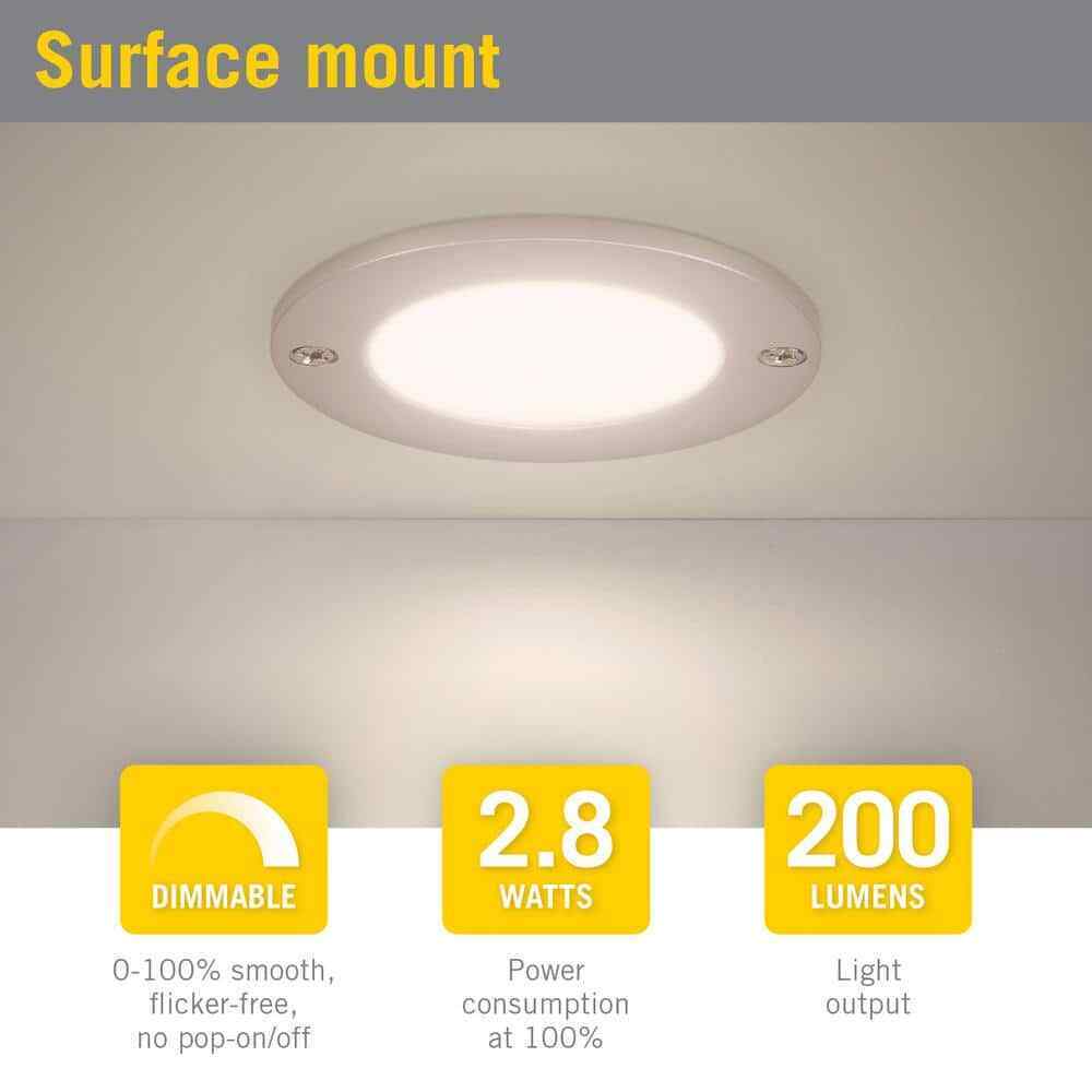 Armacost Lighting Disc Low Profile Under Cabinet LED Puck Light 3000K 222415