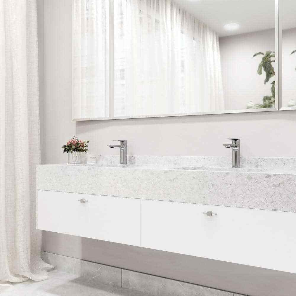 VIGO Davidson Single Handle Single-Hole Bathroom Faucet in Chrome VG01043CH