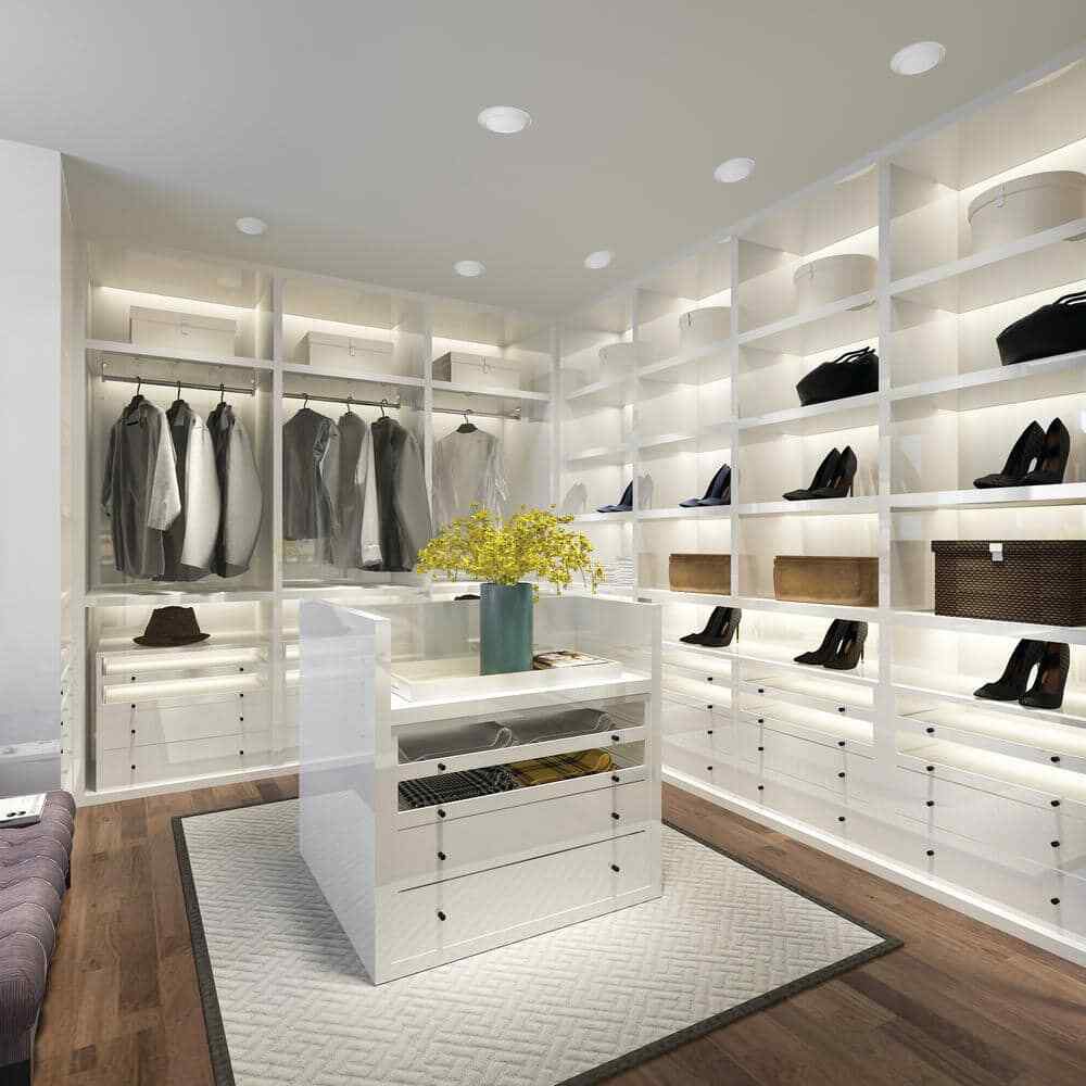 Juno JSBT 7.72 in. Matte White Wet Location Integrated LED Flush Mount Fixture