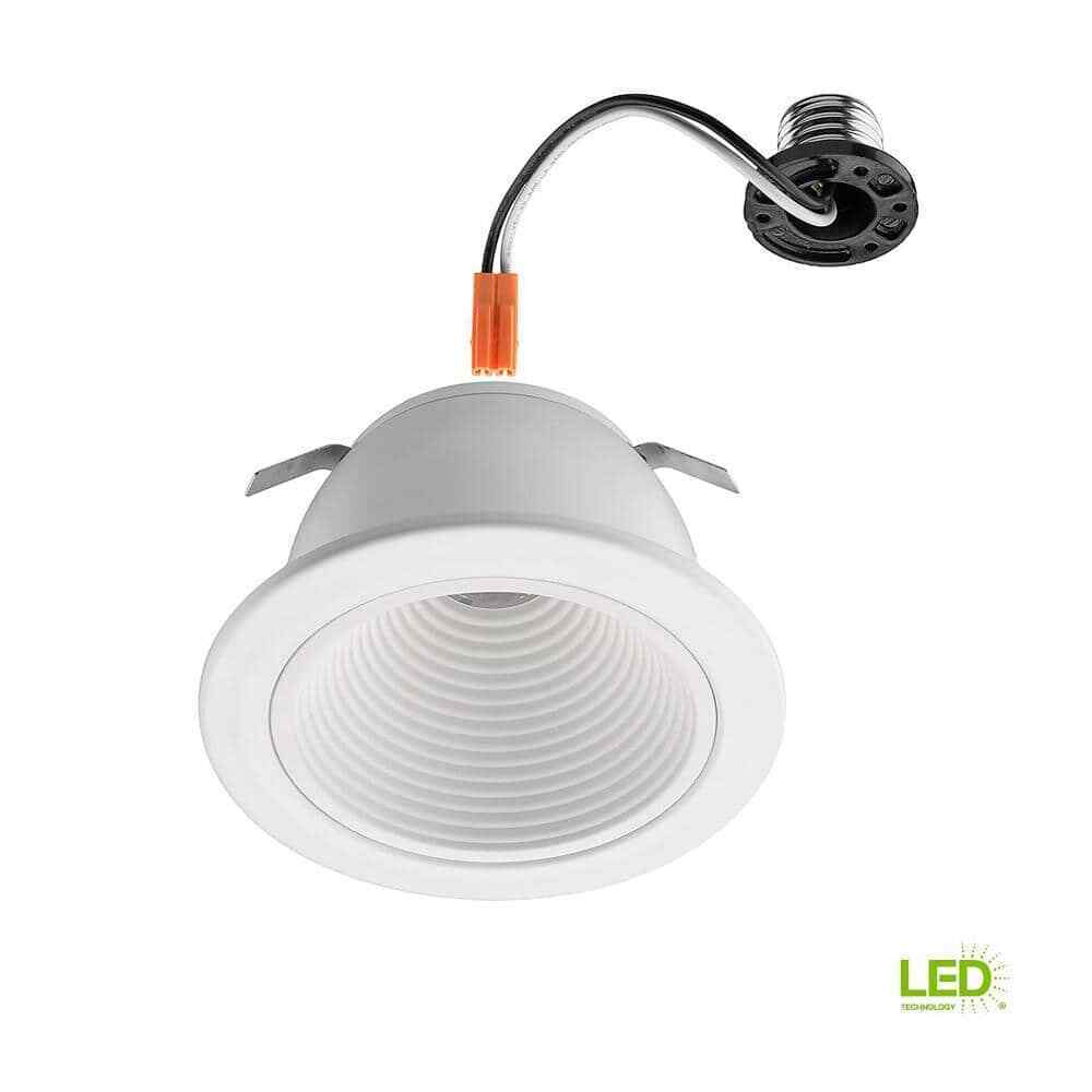 Commercial Electric Ultra Low Glare 4 in.3000K Soft White LED Recessed Downlight