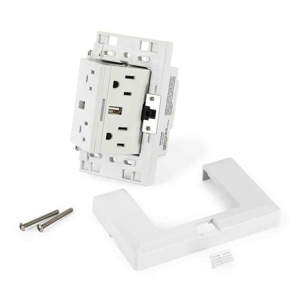 theOUTlet USB - 15 Amp 125 Volt Permanent Outlet Extende