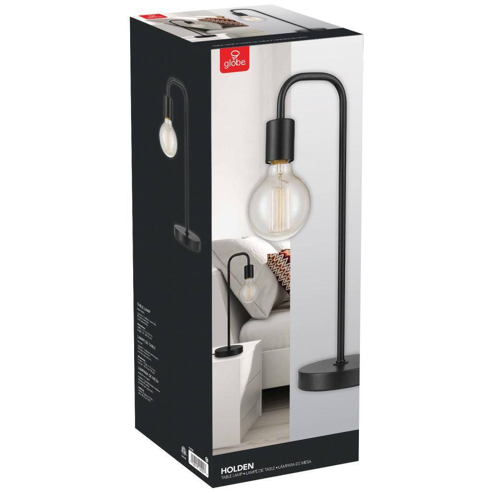 Globe Electric Holden 18 in. Black Table Lamp