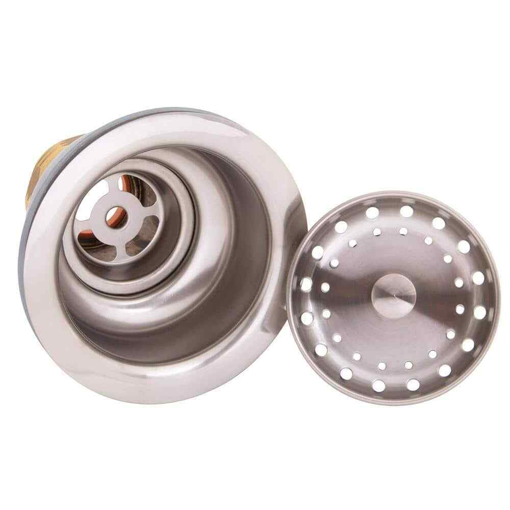 Speakman Stainless Steel and Brass Deep Dish Basket Strainer Assembly