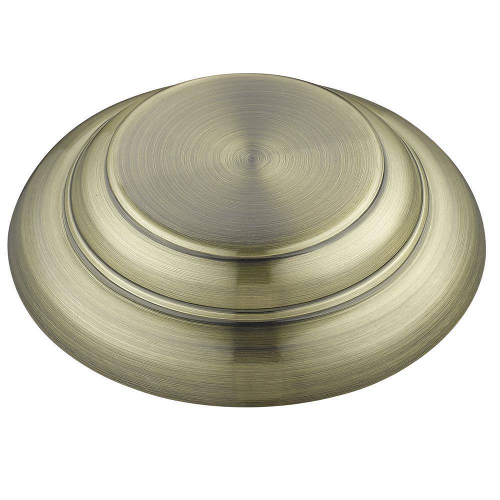 Golden Lighting Duncan 1-Light Aged Brass Standard Mini Pendant with Metal Shade