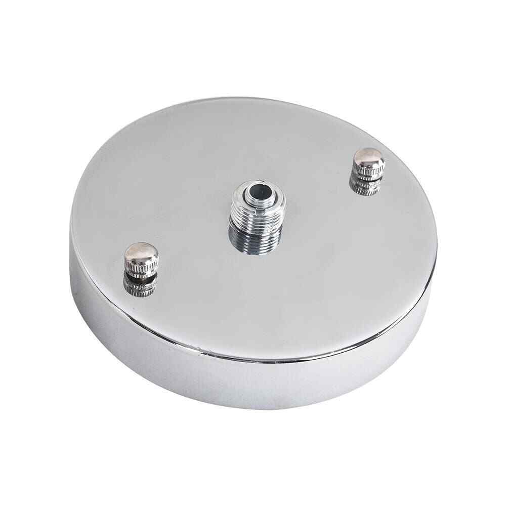 RRTYO Taraji 24.01 in. 8-Light Semi Chrome Semi-Flush Mount