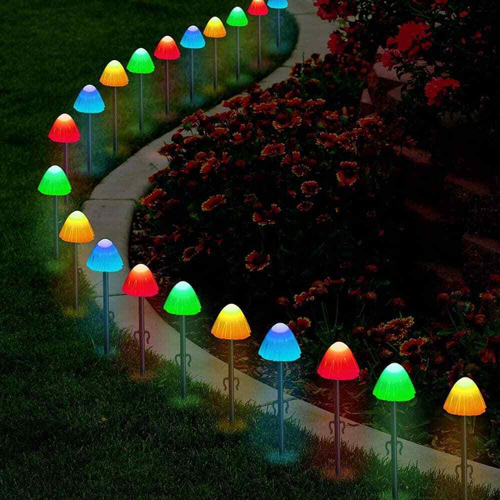 SOWAZ 20 LED 20 ft. Outdoor Solar Integrated LED Bulb String Light