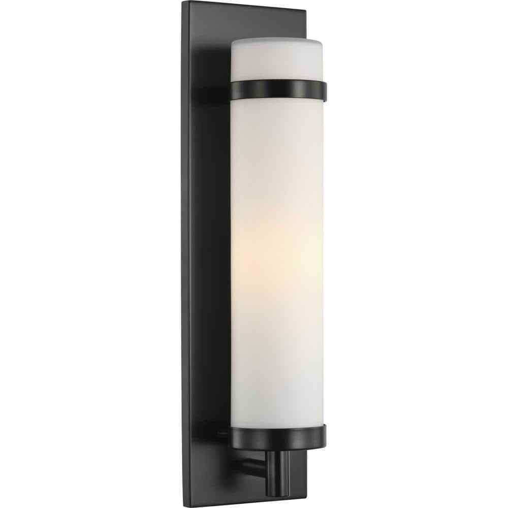 Progress Lighting Hartwick 1-Light Black Wall Sconce