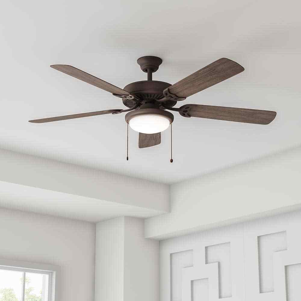 Trice 52 in. LED Espresso Bronze Ceiling Fan YG269BP-EB