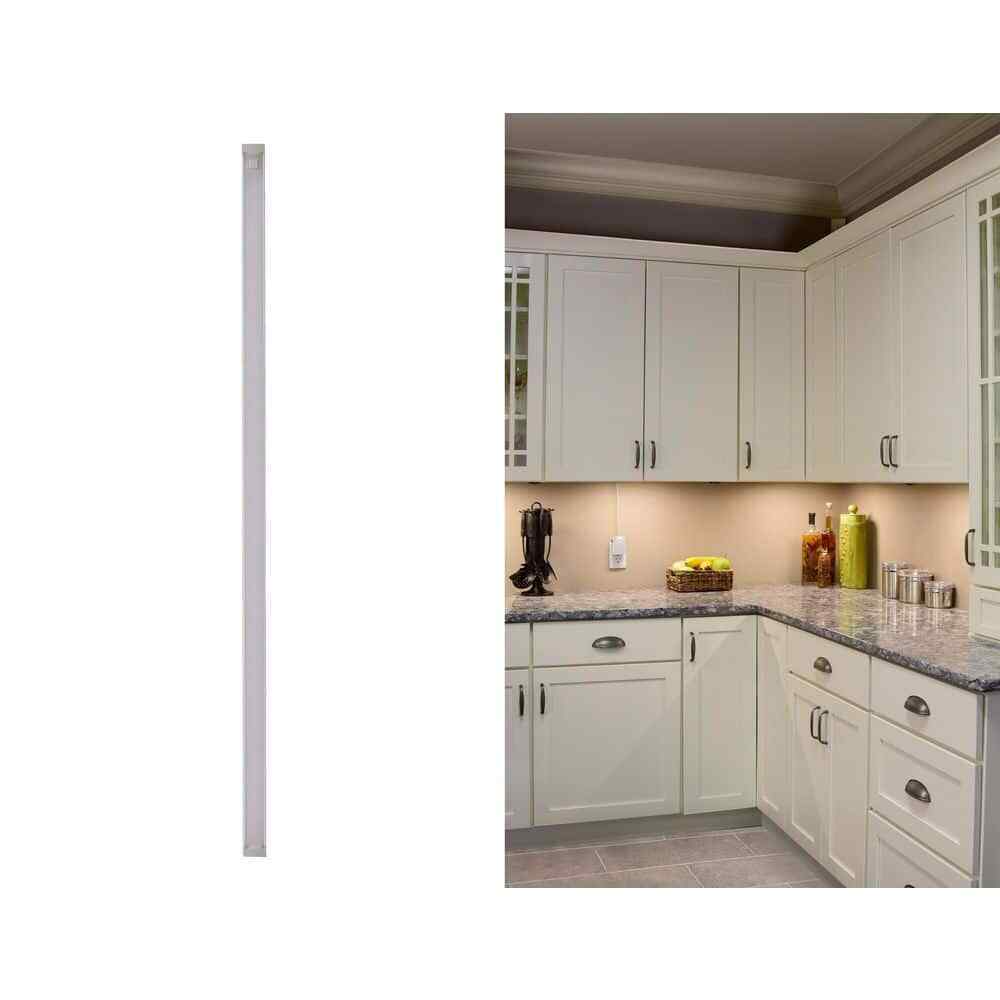BLACK+DECKER 24 in. LED Warm White 2700K Dimmable 1-Bar Under Cabinet Lights Kit