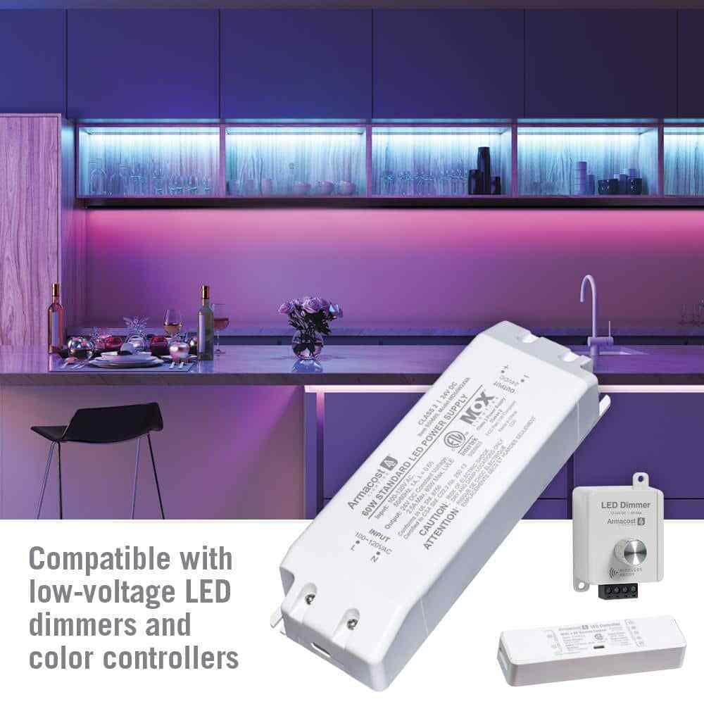 Armacost Lighting 60-Watt 24-Volt Constant Voltage Dimming LED Power Supply