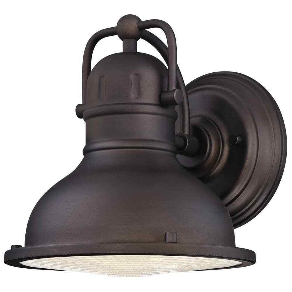 Westinghouse Orson 1-Light Bronze Outdoor Integrated LED Wall Lantern Sconce