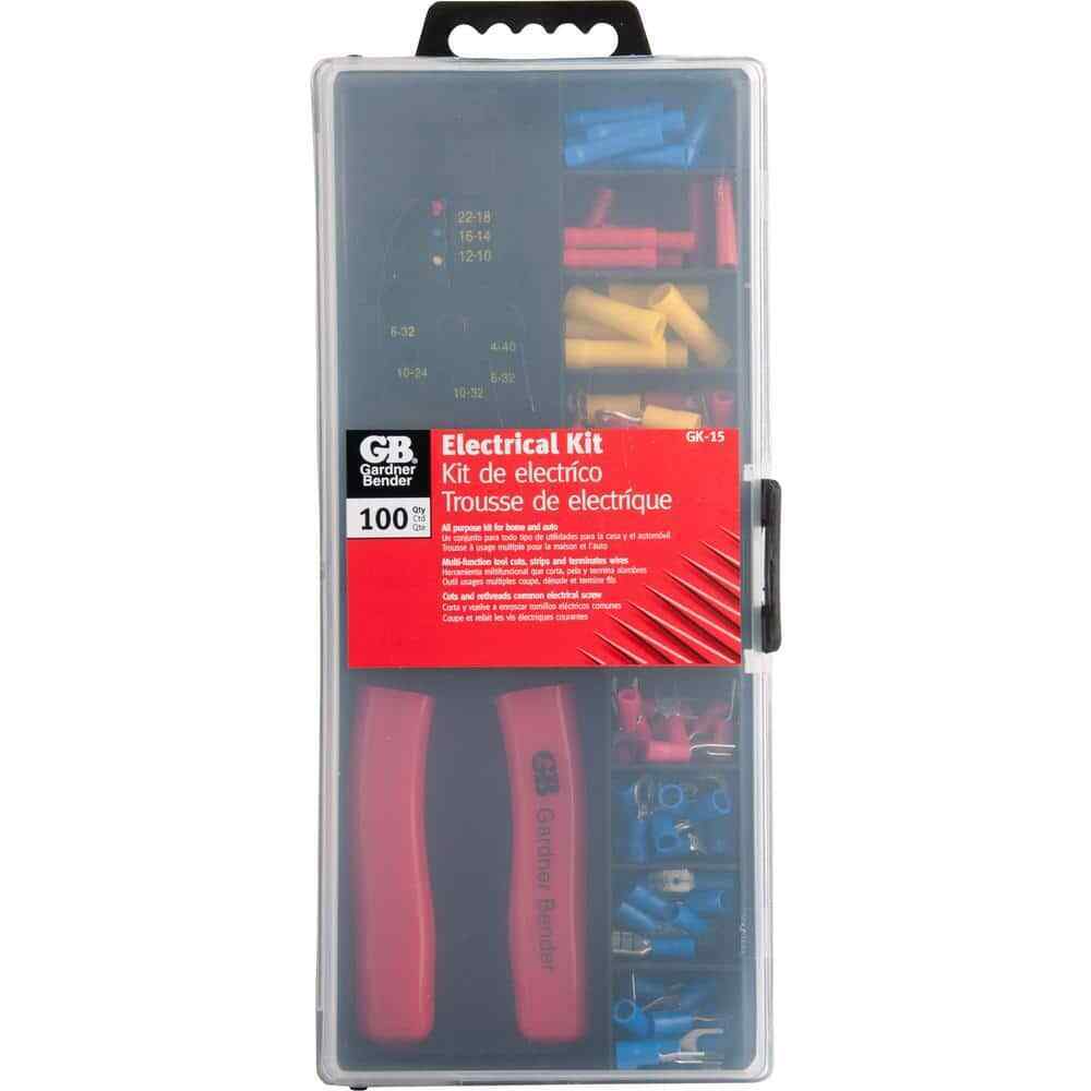 100 Piece Gardner Bender Terminal Kit GK-15N