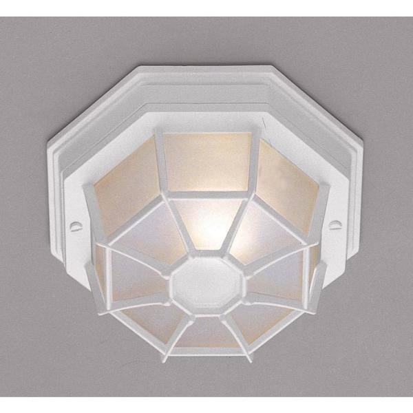 Bel Air Lighting Benkert 9 in. Outdoor Flush Mount Ceiling Light Fixture