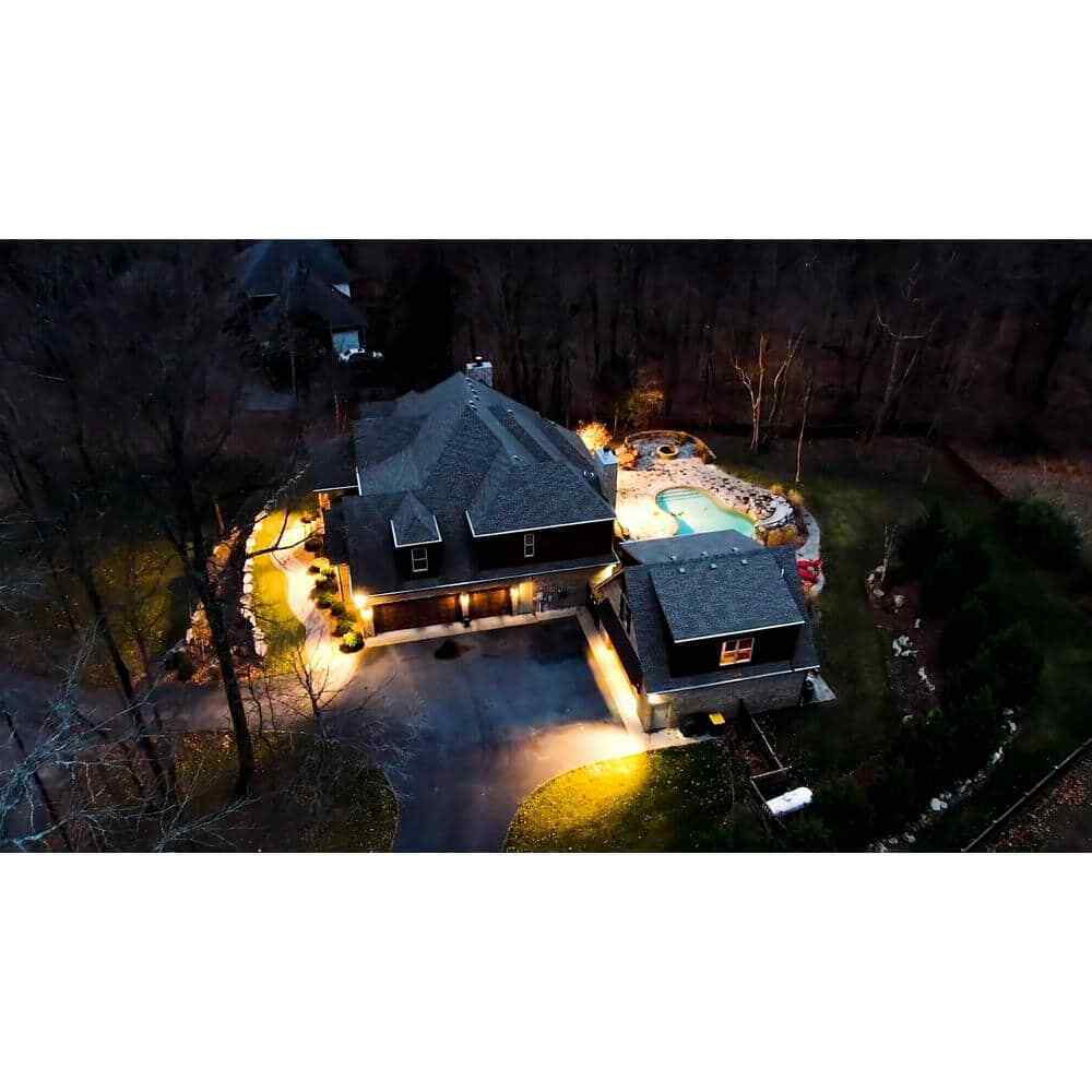 SECUR360 2000 Lumens LED Motion Sensor Wired Edge Lit White Security Flood Light
