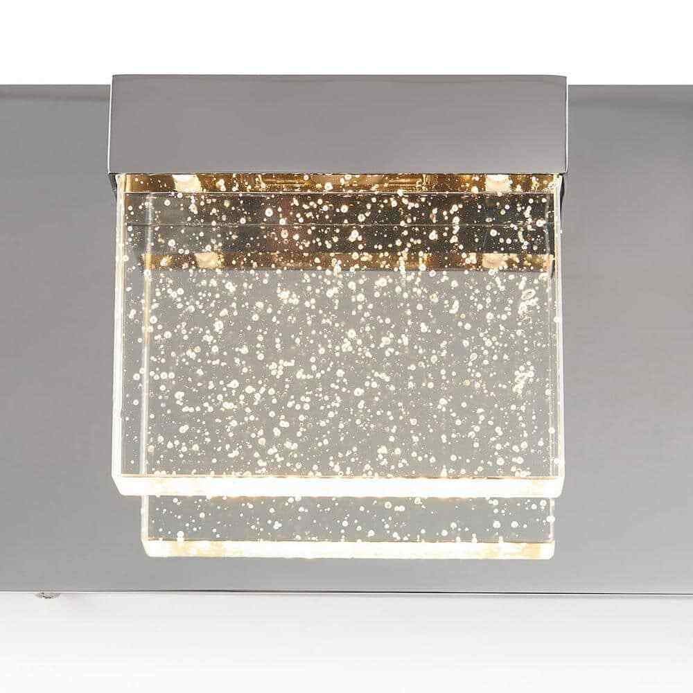 Artika Bubble Cube 24 in. Chrome LED Vanity Light Bar VAN4BC-ON