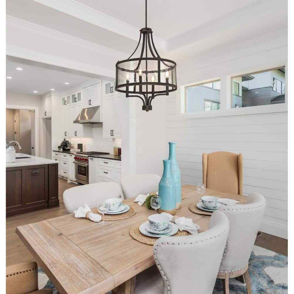 Westinghouse Belle View 4-Light Oil Rubbed Bronze with Highlights Chandelier