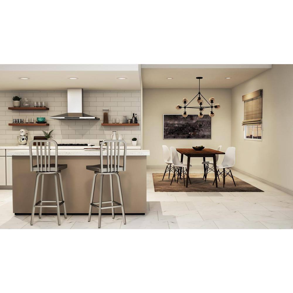 Halo RL 5 in. and 6 in. 3500K White Integrated LED Recessed Ceiling Light Trim