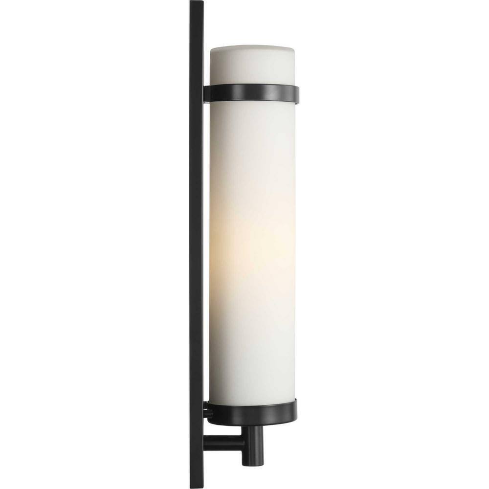 Progress Lighting Hartwick 1-Light Black Wall Sconce
