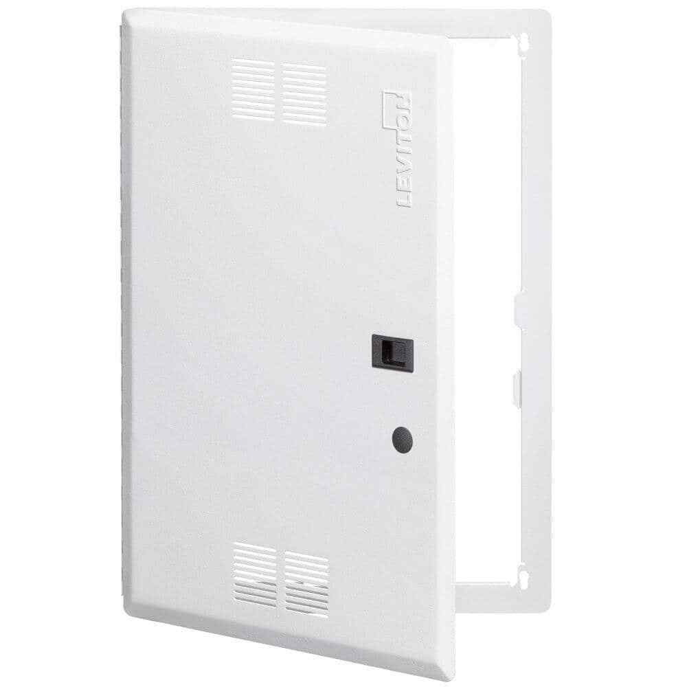Leviton 21" Vented Hinged Door White for use w/ 21" Structured Media Enclosure