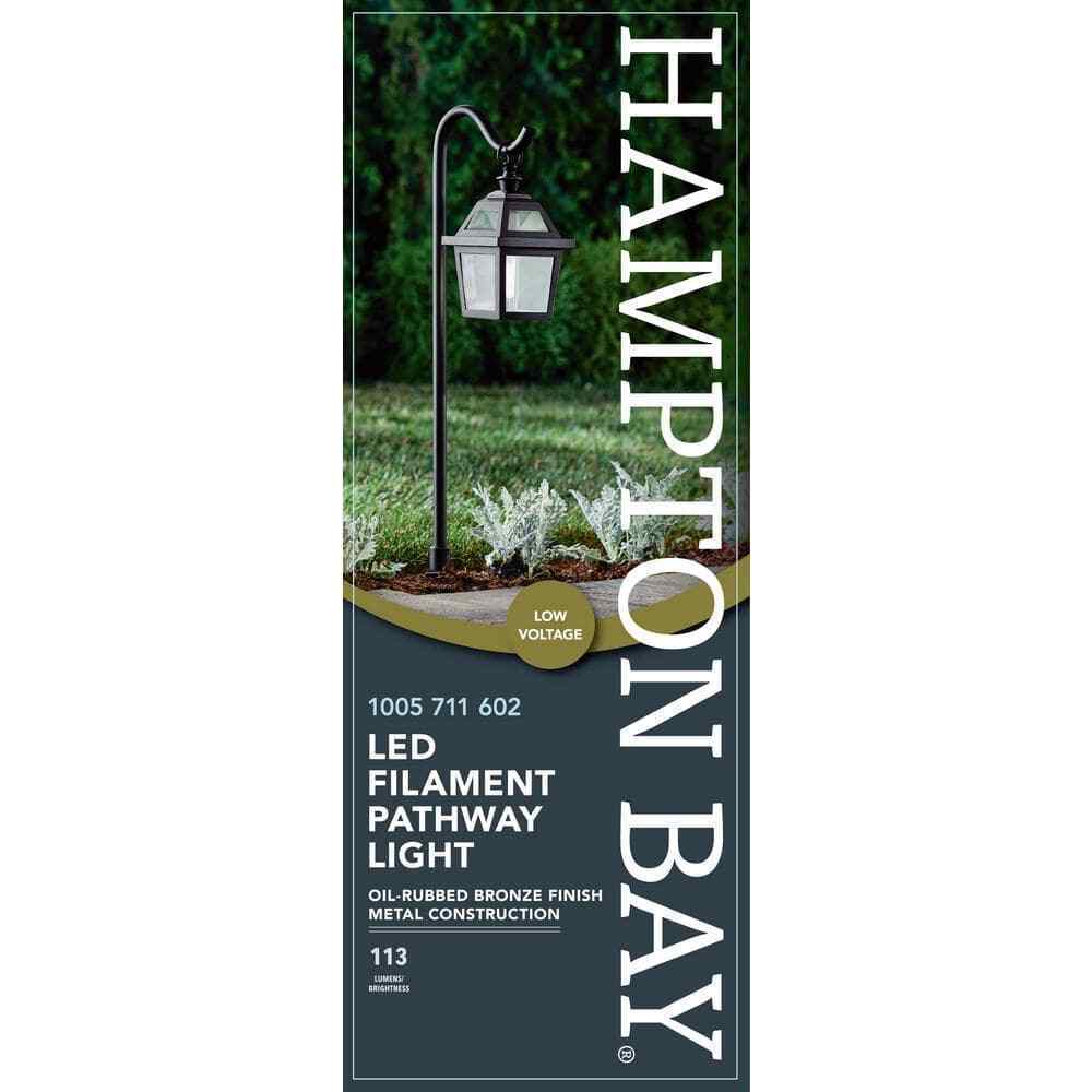 Hampton Bay Coffeeville Low Voltage Oil-Rubbed Bronze Outdoor Landscape Light