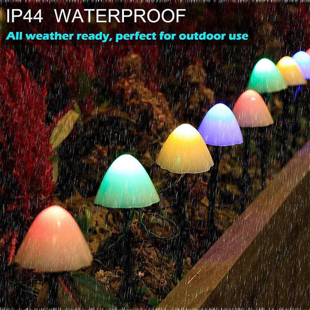 SOWAZ 20 LED 20 ft. Outdoor Solar Integrated LED Bulb String Light