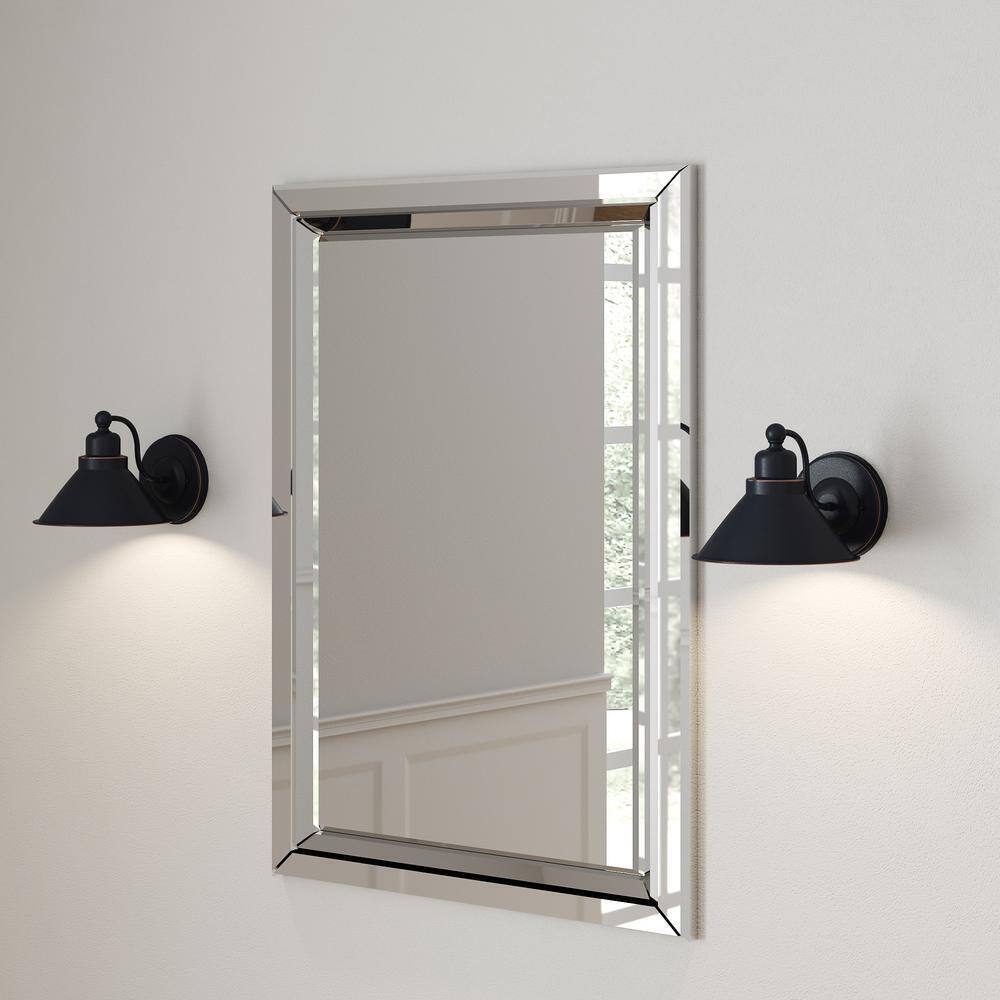 SATCO Bridgeview 7.25 in. 1-Light Mission Dust Bronze Wall Sconce