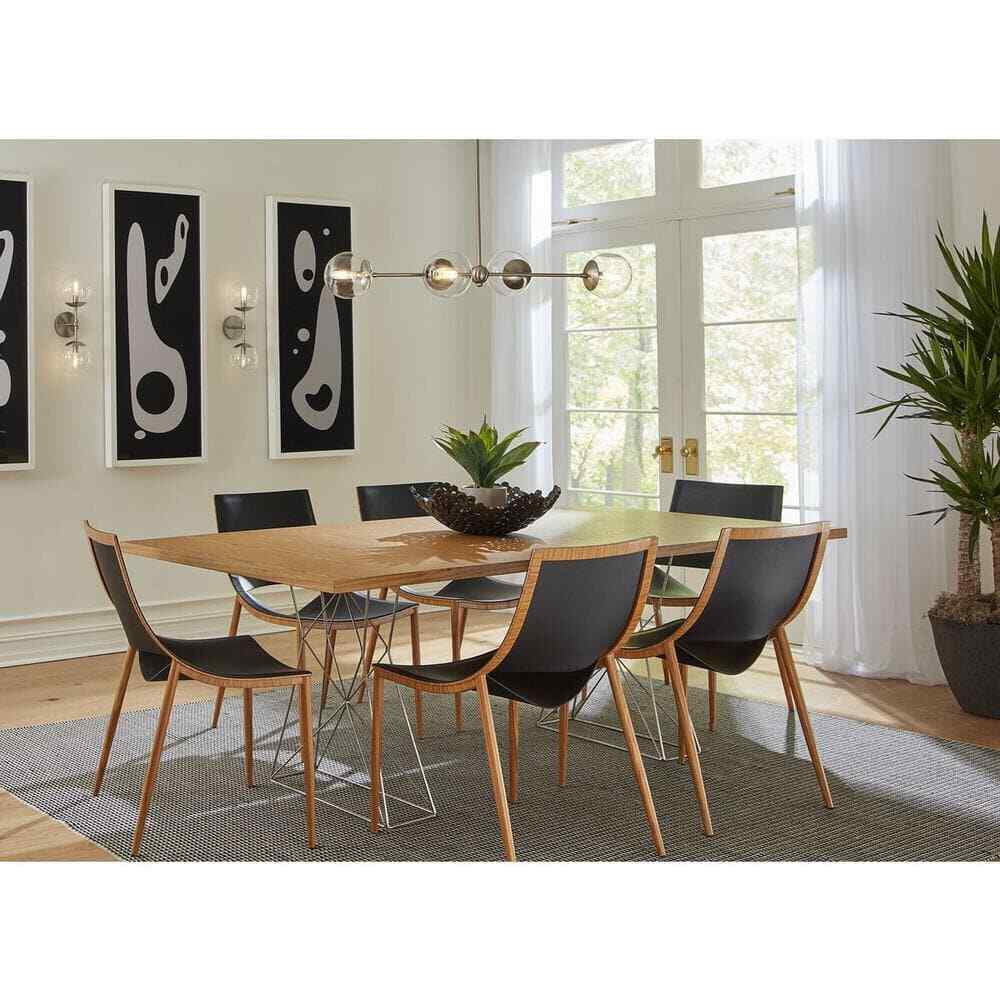 Progress Lighting Atwell 6" 2Light Brushed Nickel Mid-Century Modern Wall Sconce