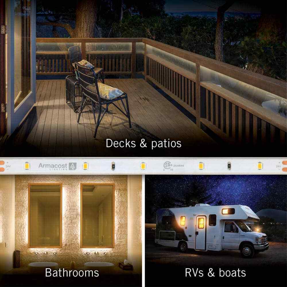 Armacost Lighting RibbonFlex Pro 24-Volt White Outdoor LED Tape Light