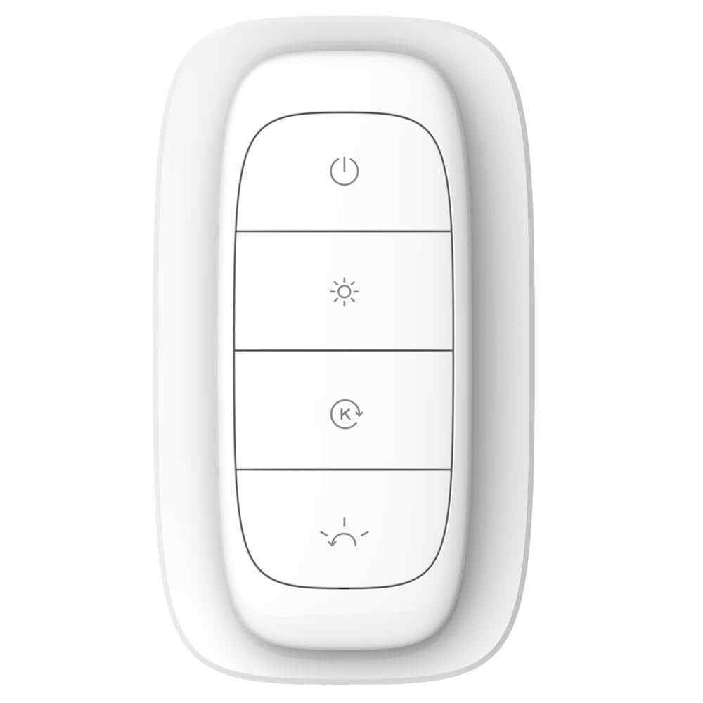 Commercial Electric 5 in+6 in. LED Color Changing Recessed Trim Smart Switch 2Pk