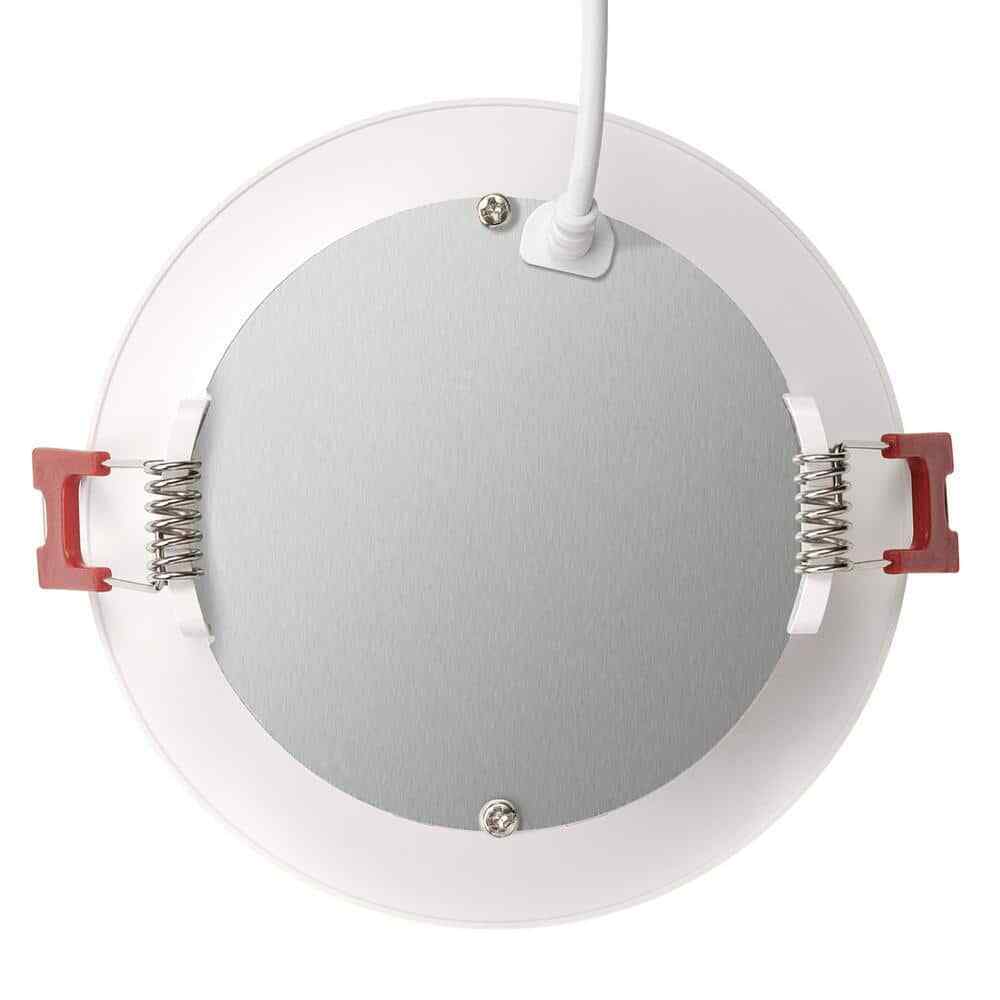 Commercial Electric 4 in. LED Slim 3 CCT Canless - White 12-Pack 92085