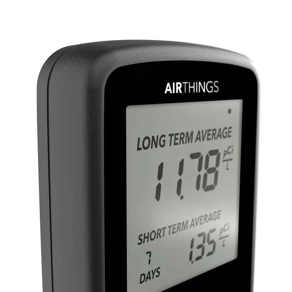 Airthings Battery Operated Digital Radon Detector 2350