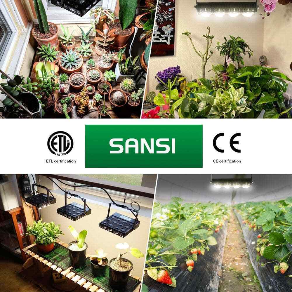 SANSI 70-Watt 3915 Lumens Integrated LED Full Spectrum Grow Light Daylight