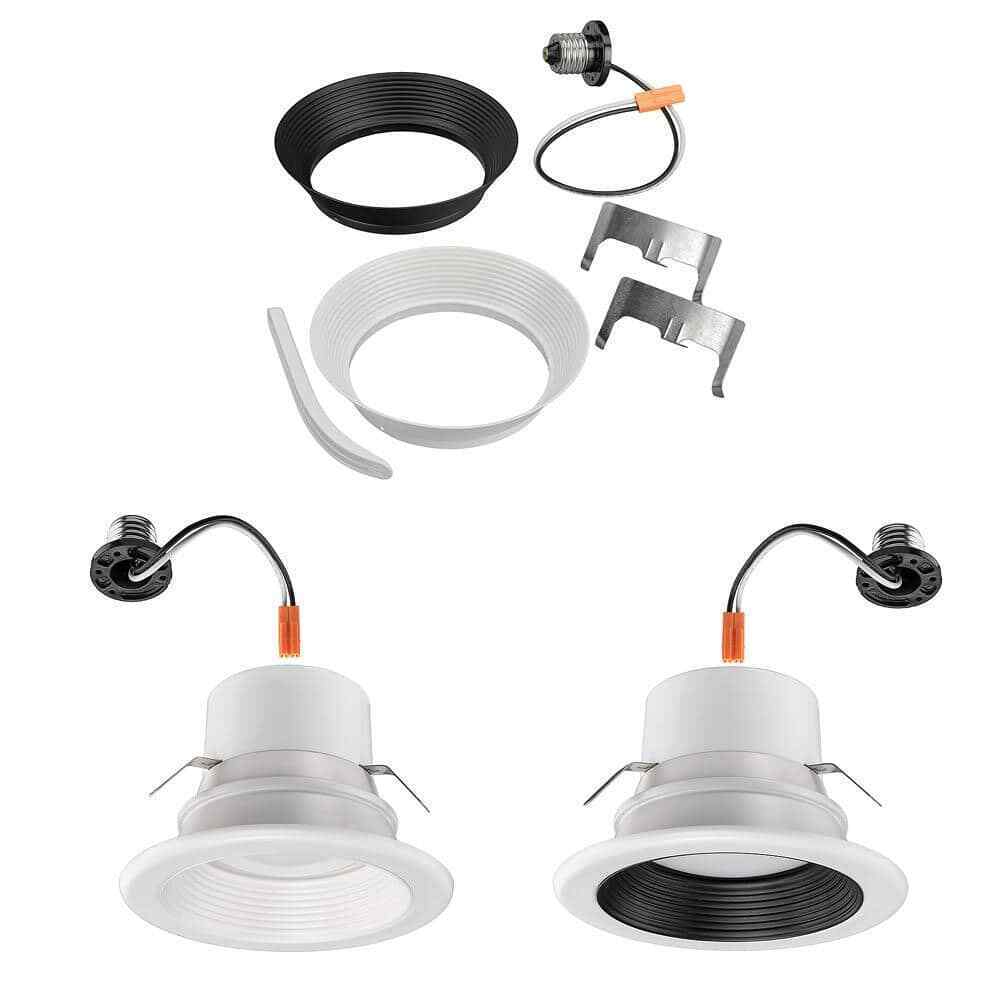 Commercial Electric 4 in. Selectable LED Recessed Trim Downlight
