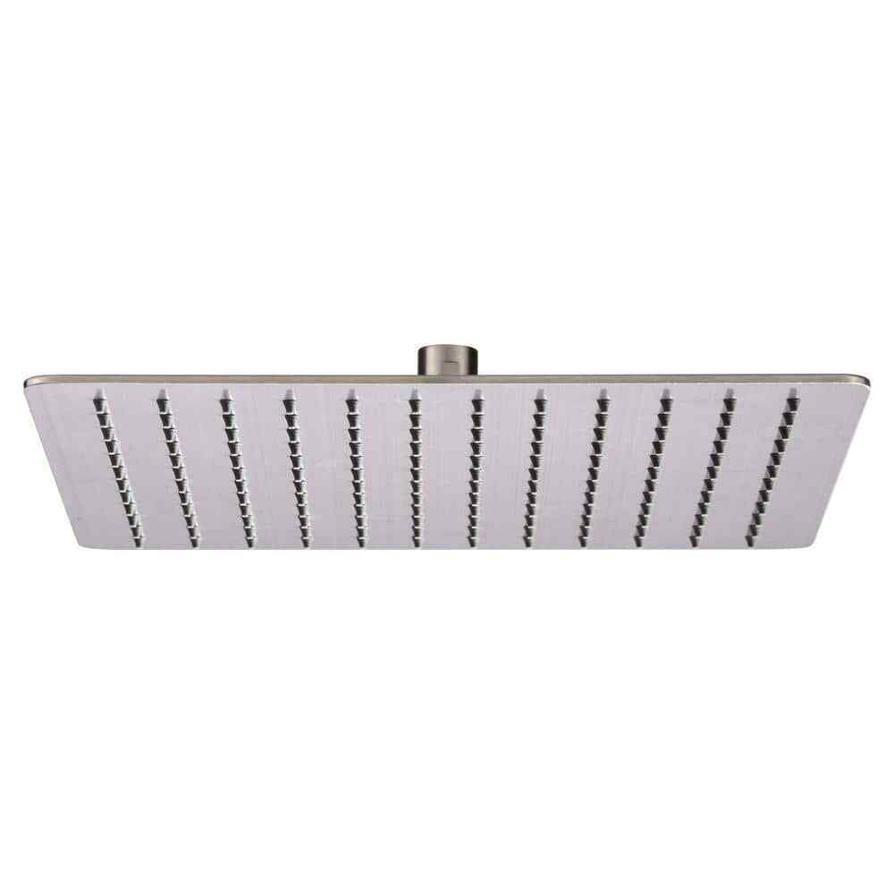 Glacier Bay Modern 1-Spray 12 in. Single Ceiling Mount Fixed Shower Head