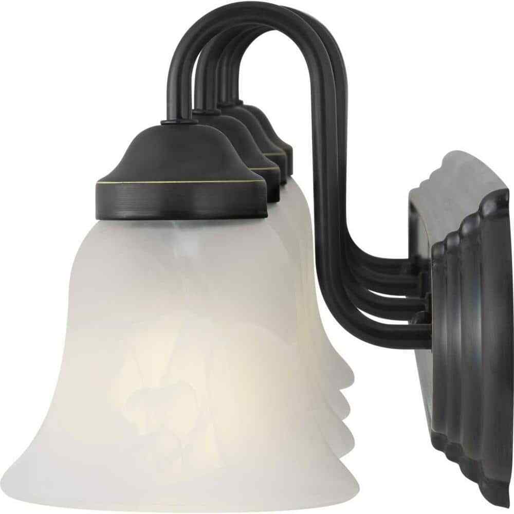 Progress Lighting Solvang 30 in. 4-Light Antique Bronze Vanity Light