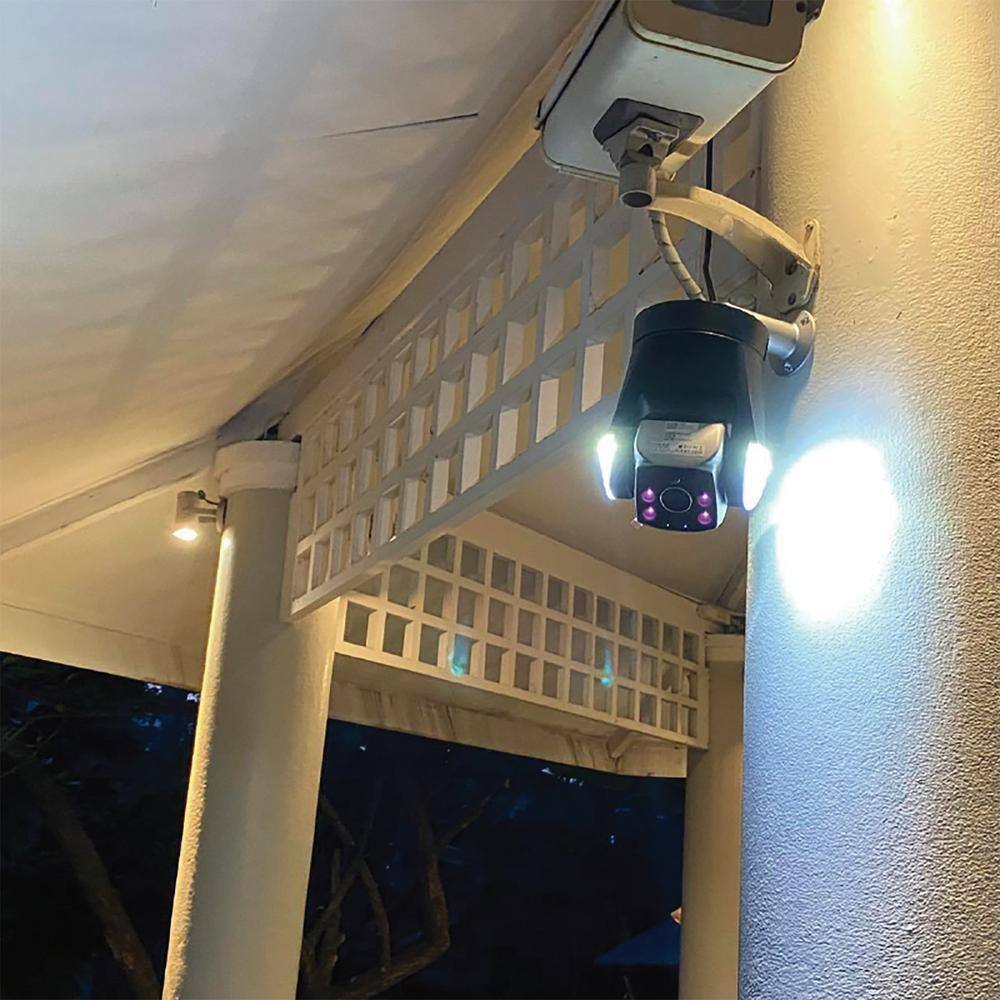 CLEER Ares Pro Biometric Auto Tracking Outdoor PTZ Security Camera in Black