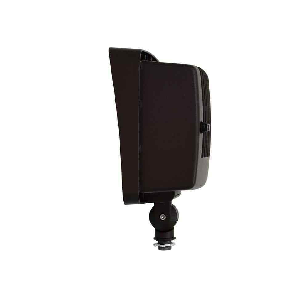 Commercial Electric 70-Watt Bronze Outdoor Integrated LED Commercial Flood Light
