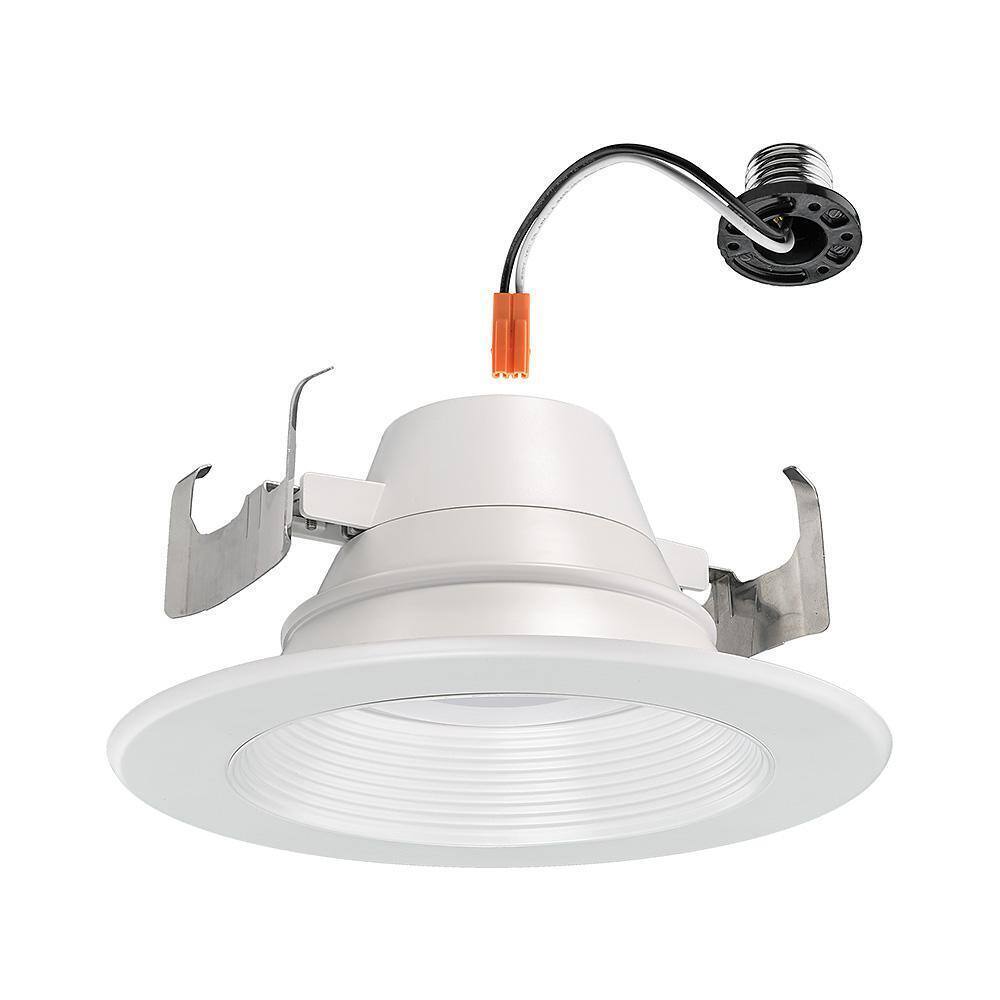 Commercial Electric 6 in. 30 Lighting Options LED Recessed Light Trim Kitchen