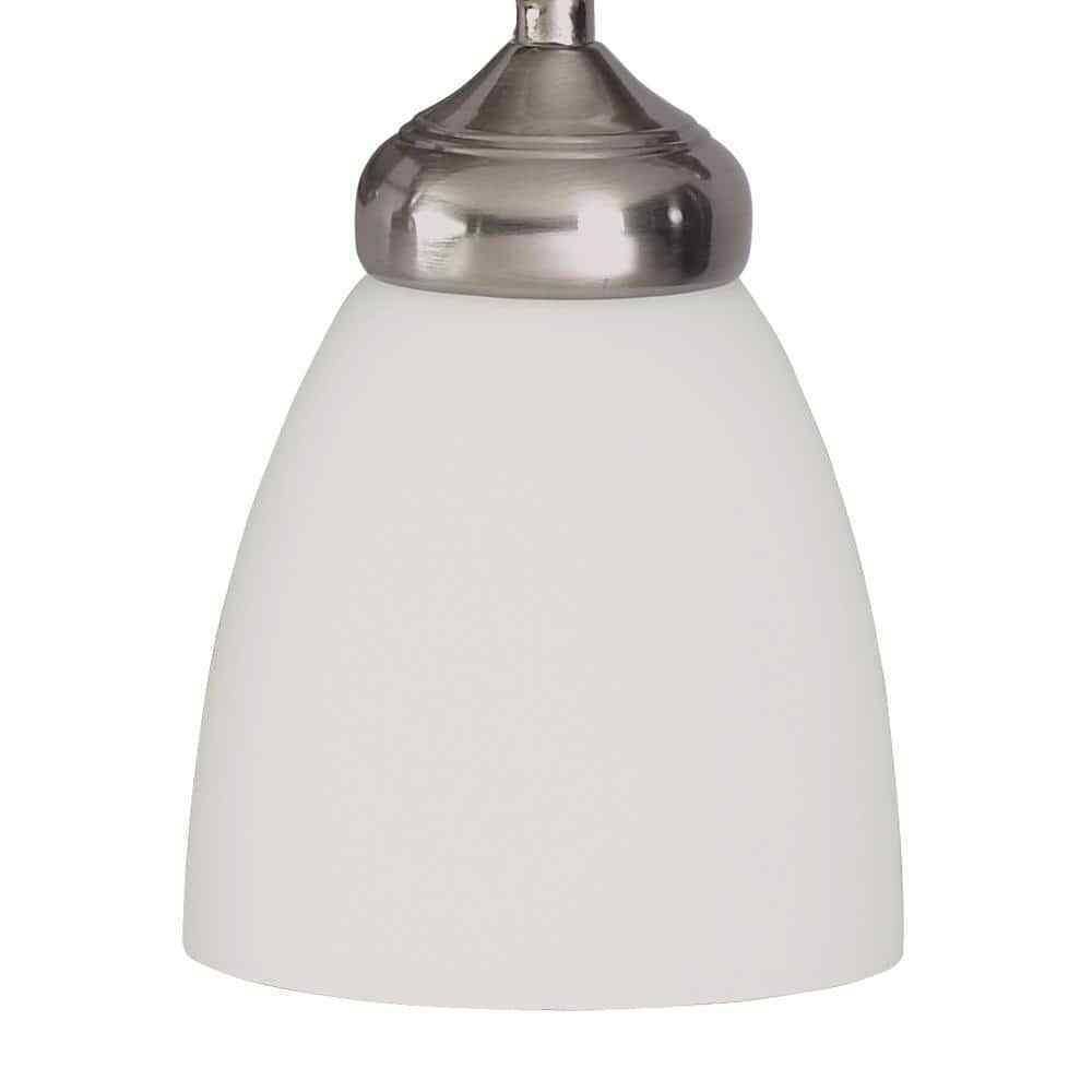 Bel Air Lighting Ashlea 2-Light Brushed Nickel Bathroom Vanity Light Fixture