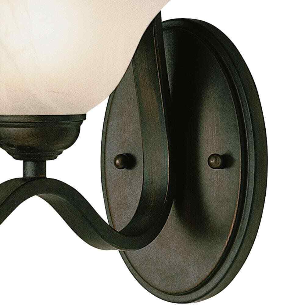 Bel Air Lighting Hollyslope 1-Light Bronze Indoor Wall Sconce Light Fixture