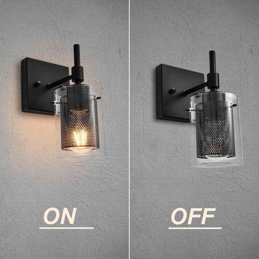 EDISLIVE Fraga 4.72 in. 1-Light Vanity Light Fixture Wall Sconce