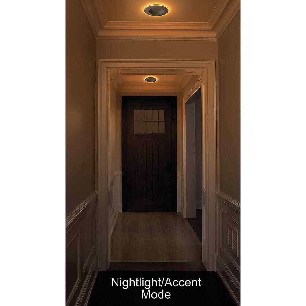 Commercial Electric 6 in. Selectable CCT LED Recessed Light Trim 670 Lumens