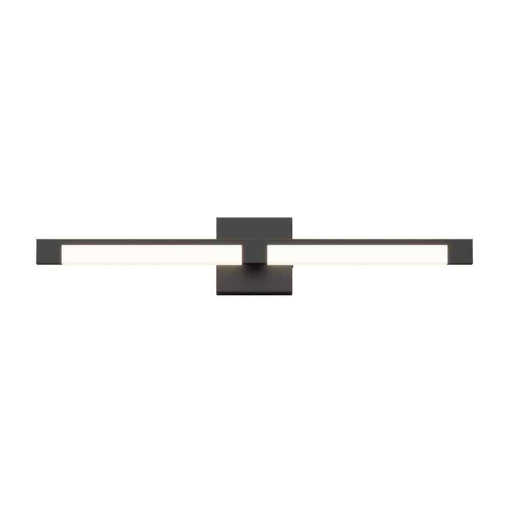 Artika Tivoli 27 in. Integrated LED Matte Black Vanity Light Bar Wall Fixture