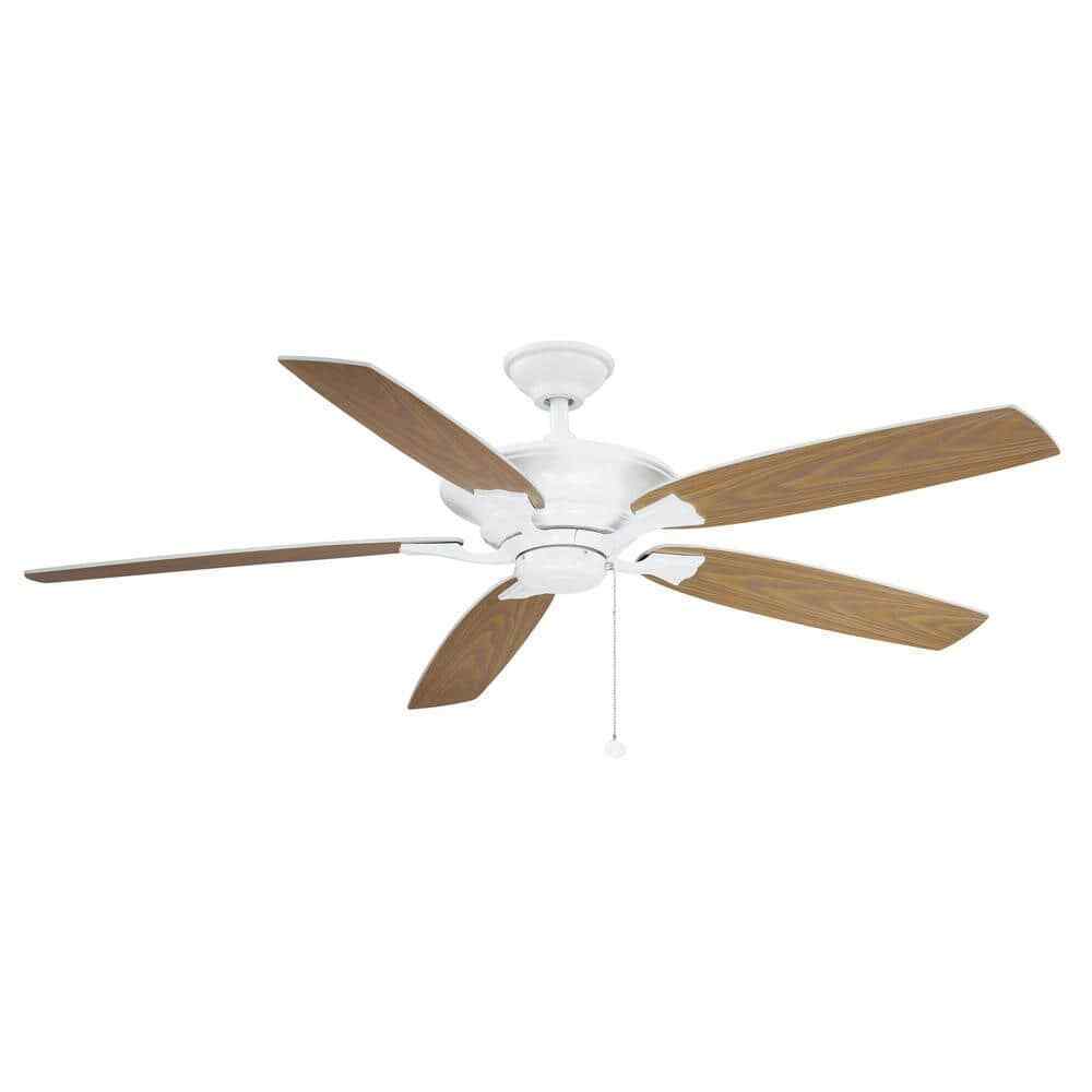Hampton Bay Ashburton 60 in. Indoor White Ceiling Fan YG593-WH