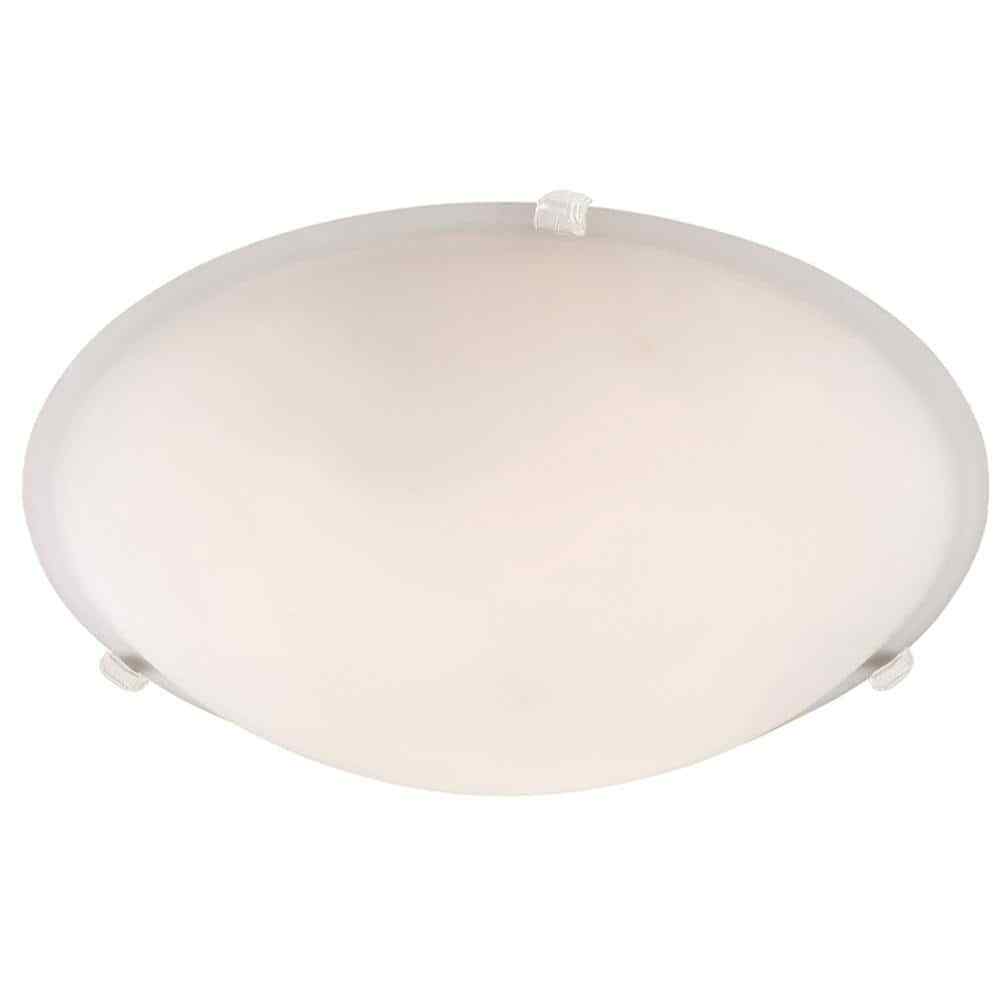 Bel Air Lighting Cullen 20" 4-Light Brushed Nickel Flush Mount Ceiling Light