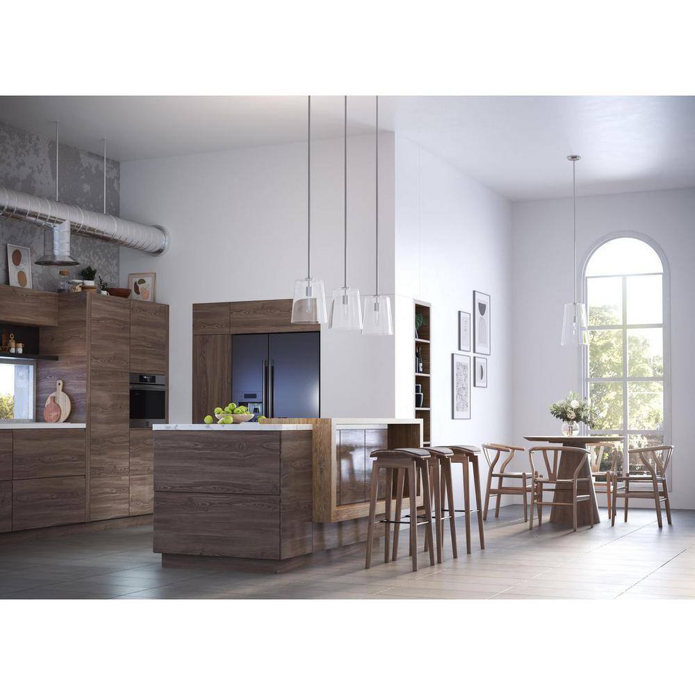 Progress Lighting Clarion 1-Light Polished Nickel Small Pendant